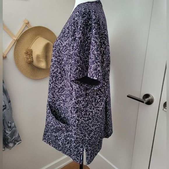 Land's End Plus Size Scrub Top - Picture 5 of 11